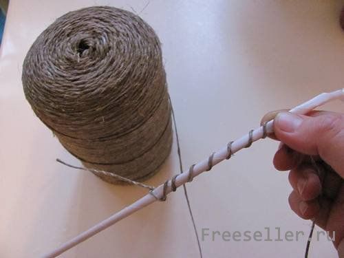 Сердце из бисера - изготовление