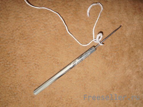 Вязание Ажурной салфетки