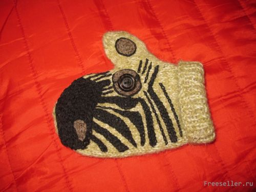 Вяжем Варежки для ребенка своими руками