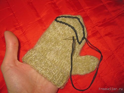 Вяжем Варежки для ребенка своими руками