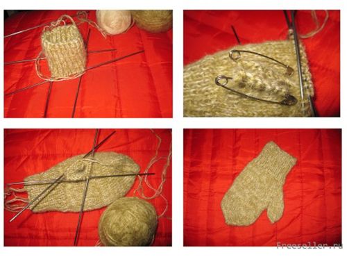 Вяжем Варежки для ребенка своими руками