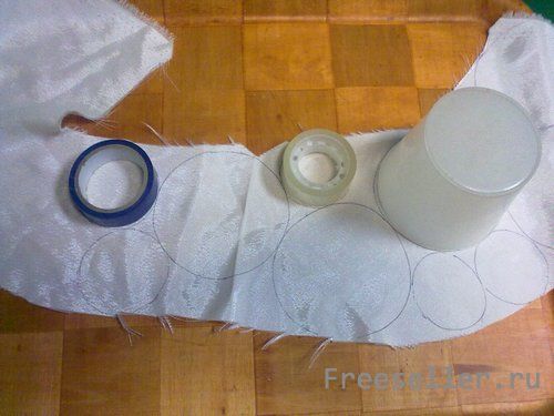 ?Цветок из ткани своими руками