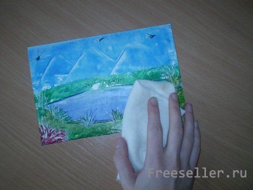 Рисуем картину утюгом своими руками