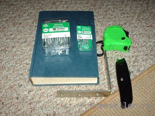 Невидимая книжная полка своими руками