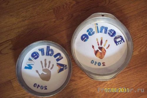 Делаем памятные каменные плиты своими руками.