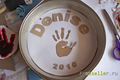 Делаем памятные каменные плиты своими руками.