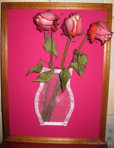 Картина Ваза в интерьере своими руками