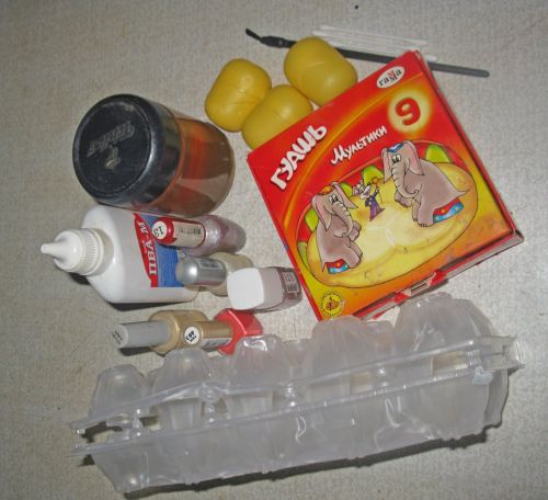 Сладкие яйца Фаберже к Пасхе - подготовка к покраске