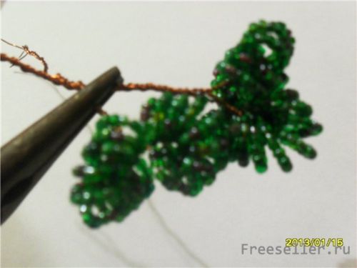 Мастер класс по плетению карликового дерева Бонсаи из бисера.