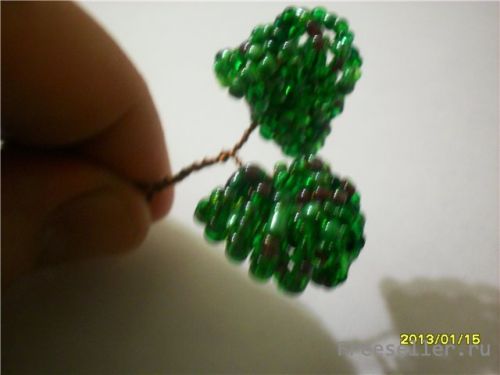 Мастер класс по плетению карликового дерева Бонсаи из бисера.