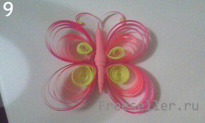 ?Бабочка из бумаги своими руками