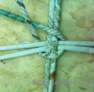 Вазы из газет и журналов своими руками - процесс изготовления