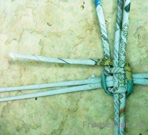 Вазы из газет и журналов своими руками - процесс изготовления