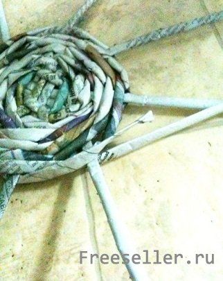 Вазы из газет и журналов своими руками - процесс изготовления