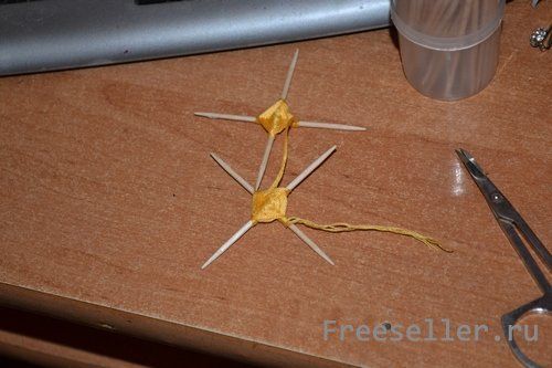 астер класс по плетению украшения "Мандала" своими руками