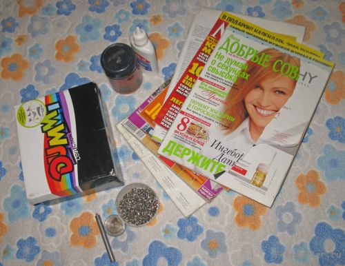 Декупаж коробки для вязания