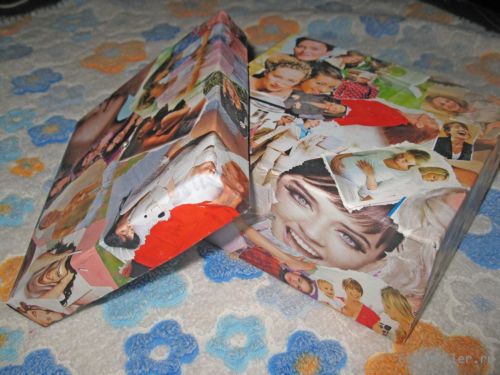 Декупаж коробки для вязания