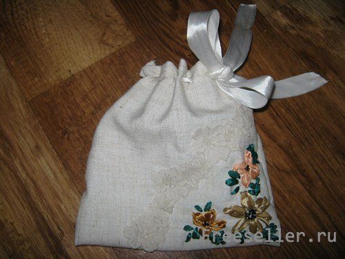 Как сделать универсальную косметичку-мешочек своими руками