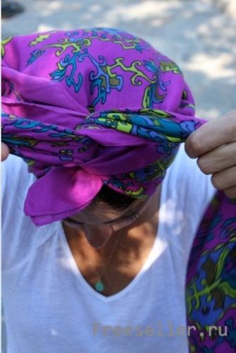 Как завязать тюрбан своими руками.