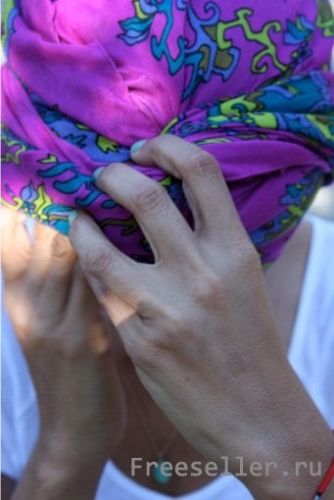 Как завязать тюрбан своими руками.
