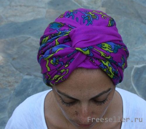 Как завязать тюрбан своими руками.