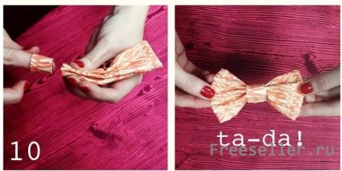 Как сделать своими руками бантики для волос.