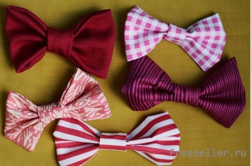 Как сделать своими руками бантики для волос.