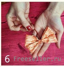 Как сделать своими руками бантики для волос.