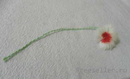 ?Цветы из перьев своими руками