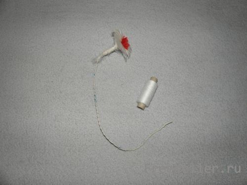 ?Цветы из перьев своими руками