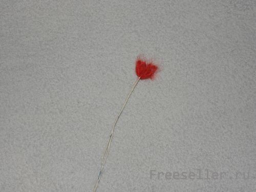 ?Цветы из перьев своими руками