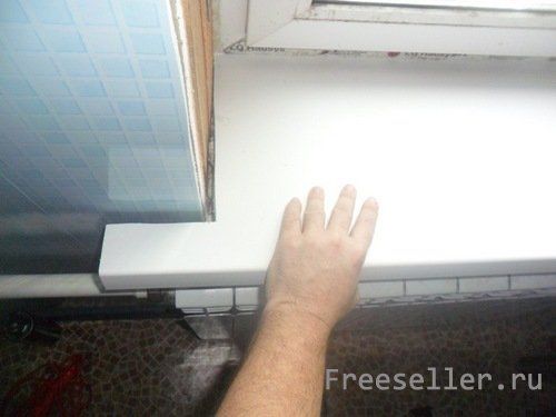 Монтаж пластикового подоконника своими руками