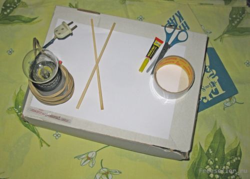 Игрушка Театр теней своими руками.