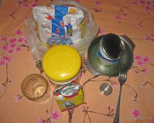 Завтрак в постель из съедобной посуды- ингридиенты