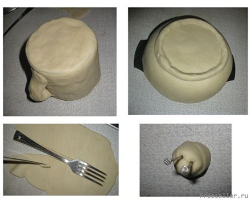 Завтрак в постель из съедобной посуды