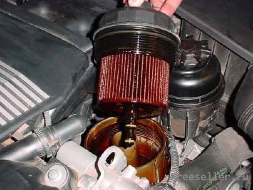 Замена масла и масляного фильтра BMW