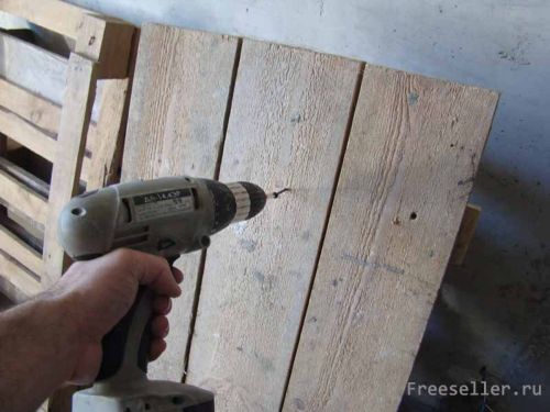 Как сделать козлик из поддонов своими руками