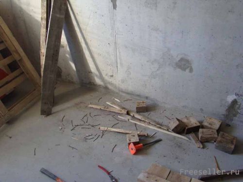 Как сделать козлик из поддонов своими руками