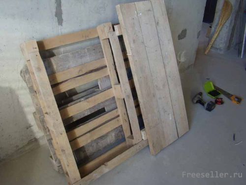 Как сделать козлик из поддонов своими руками