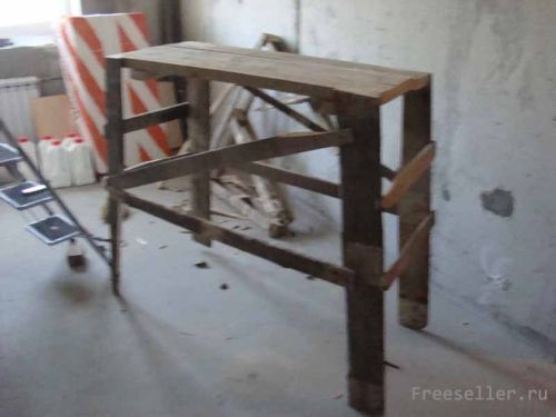 Как сделать козлик из поддонов своими руками