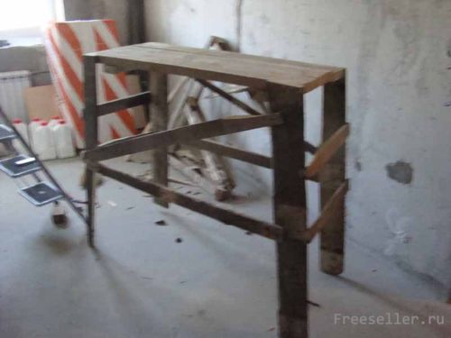 Как сделать козлик из поддонов своими руками