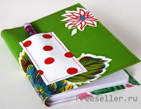 Обложка для тетрадки своими руками