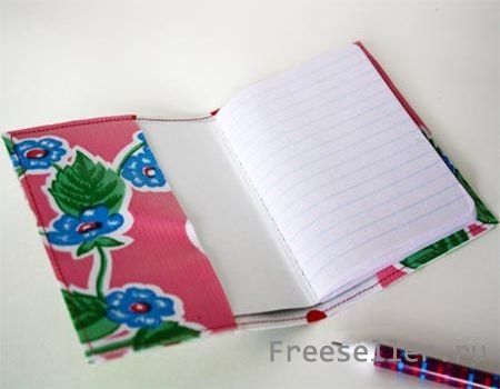Обложка для тетрадки своими руками