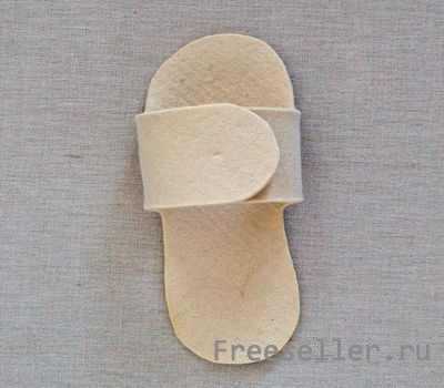 Домашние тапочки своими руками - процесс изготовления