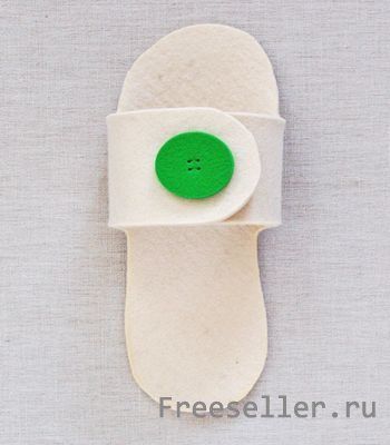 Домашние тапочки своими руками