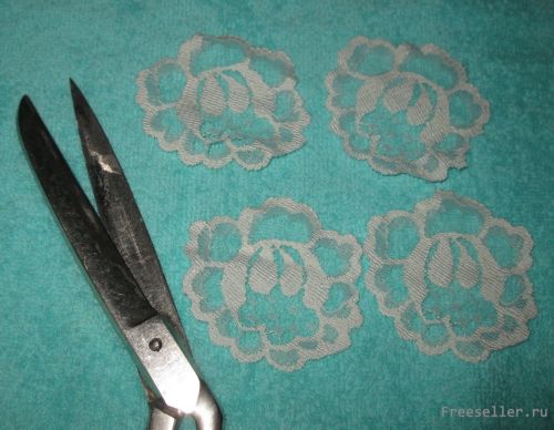 Серьги Цветок своими руками