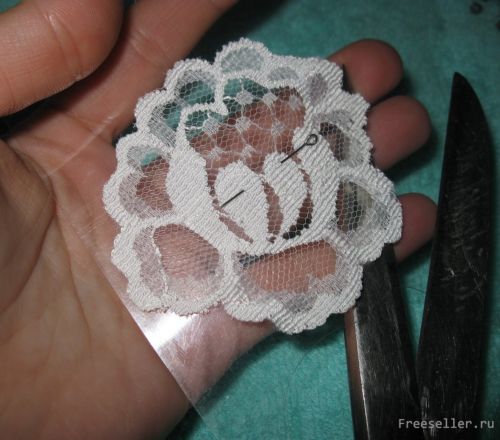 Серьги Цветок своими руками