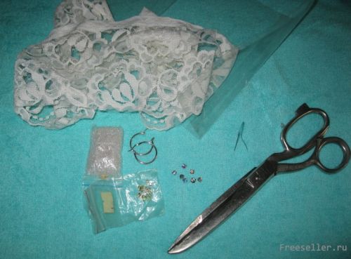 Серьги Цветок своими руками