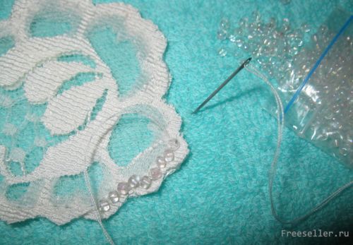 Серьги Цветок своими руками