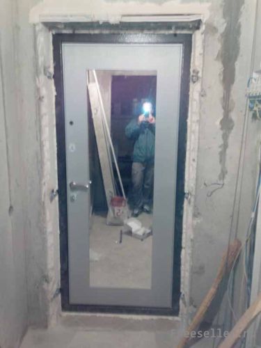 Установка входной металлической двери своими руками